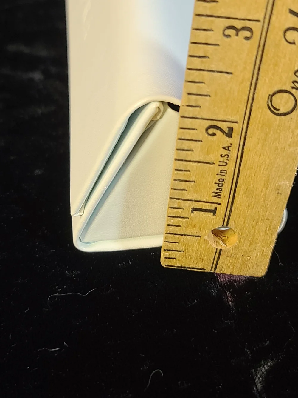Aldo Tura Cream Eyeglass Case